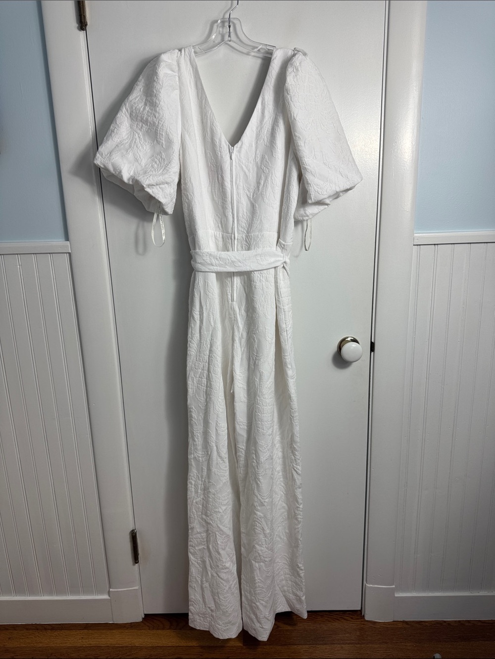 NWT Lilly Pulitzer Kirrabelle Jumpsuit Resort White Pineapple Pucker Jacquard 14 - Picture 16 of 16